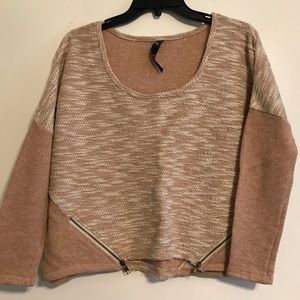 Crop sweater